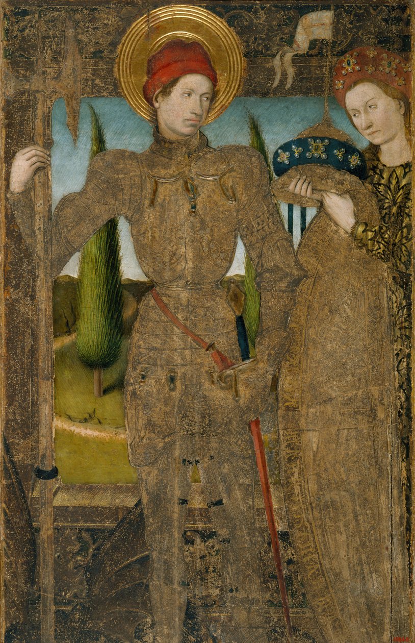 Saint George and the Princess av Master of Saint George and the Princess