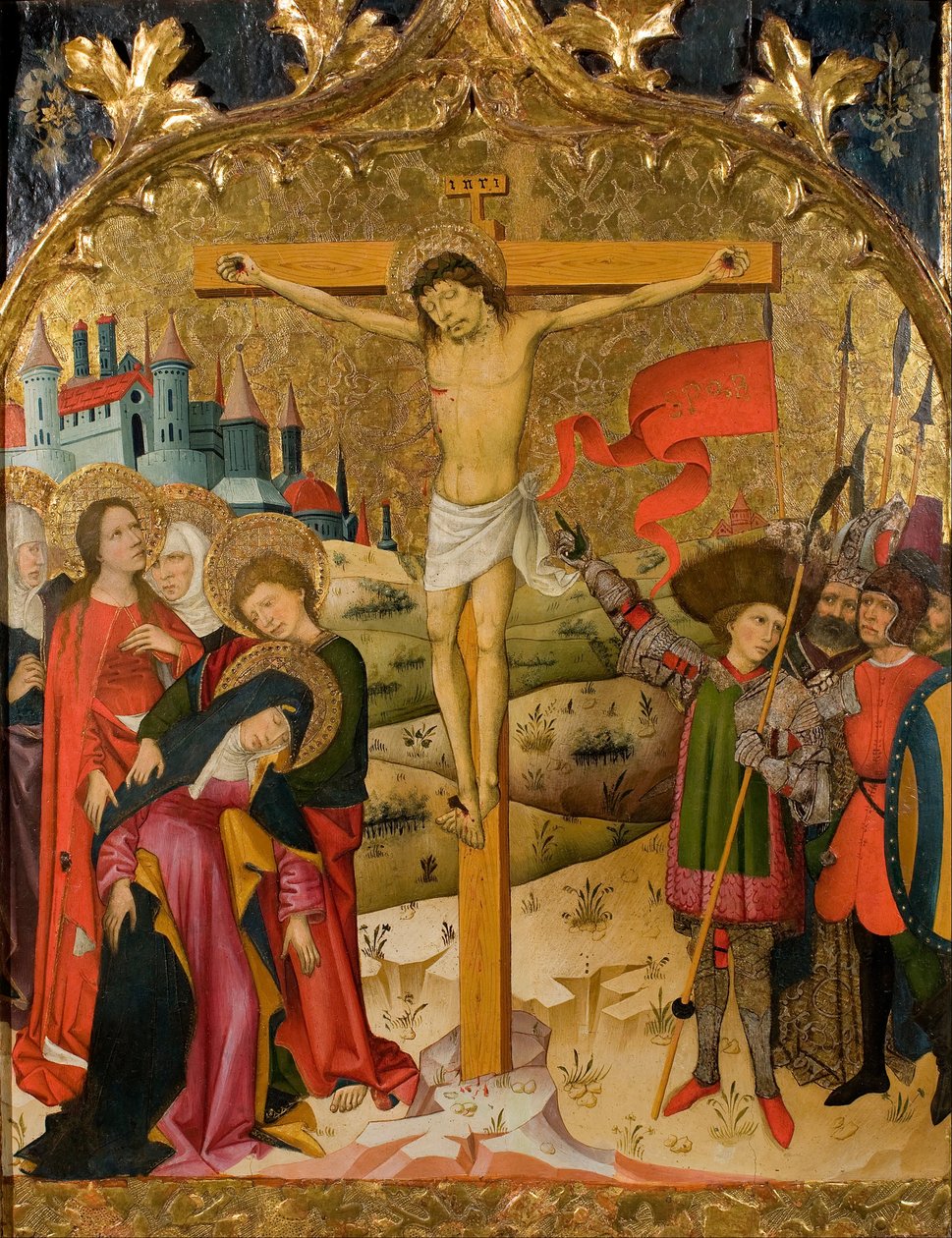 Calvary av Master of Saint John and Saint Stephen