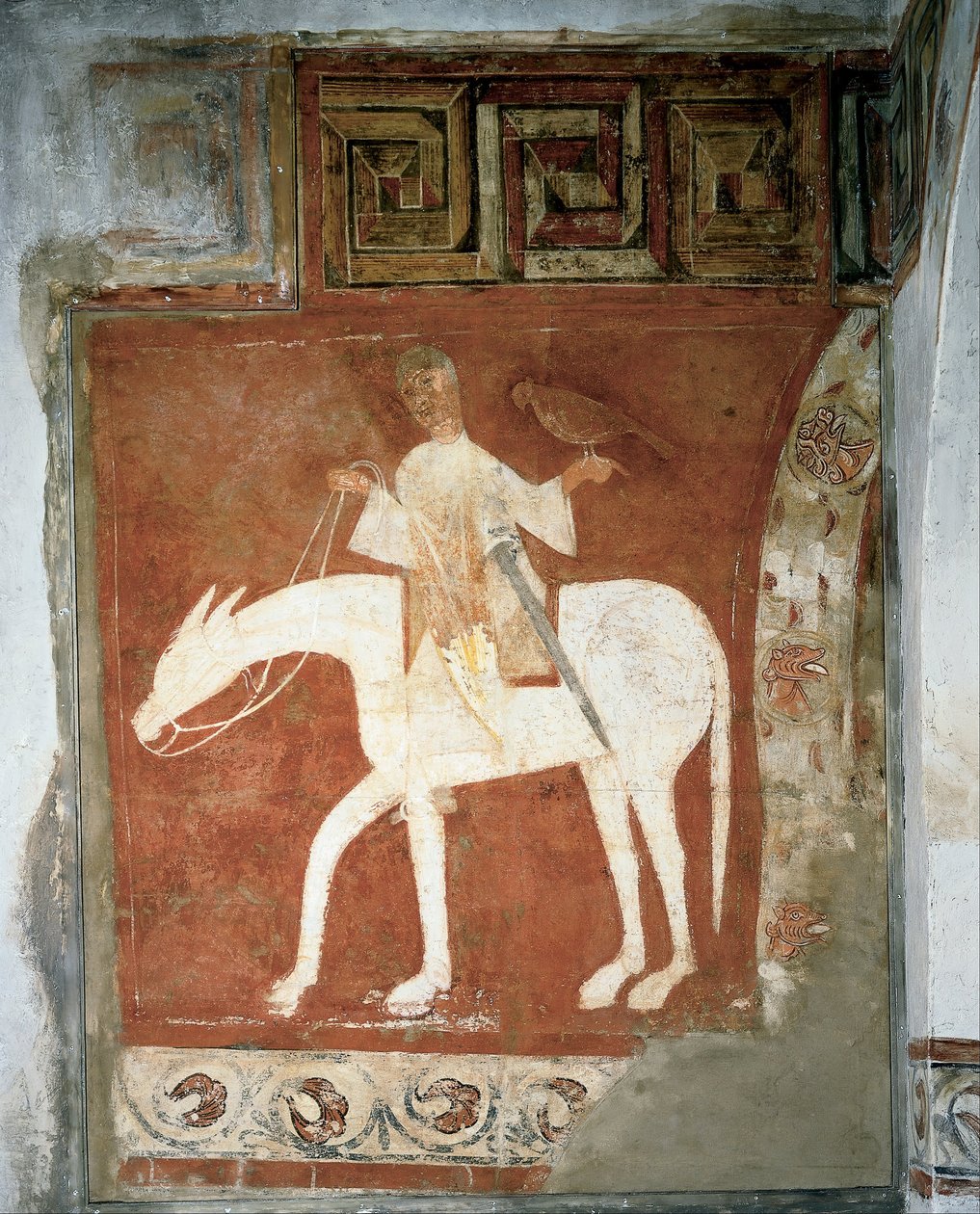 Falconer av Master of San Baudelio