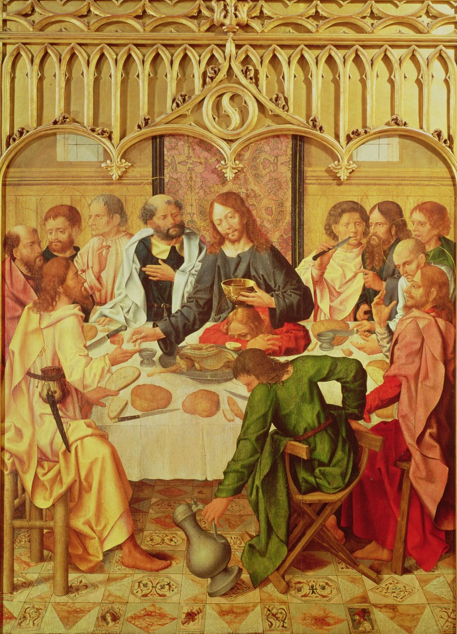 Sista måltiden av Master of the Evora Altarpiece