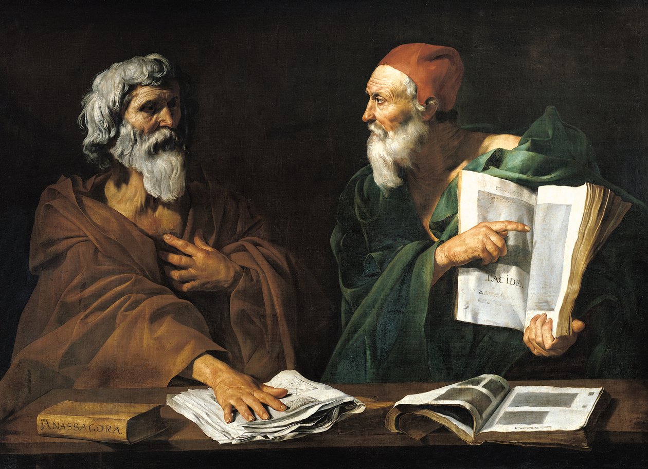 Filosoferna av Master of the Judgment of Solomon