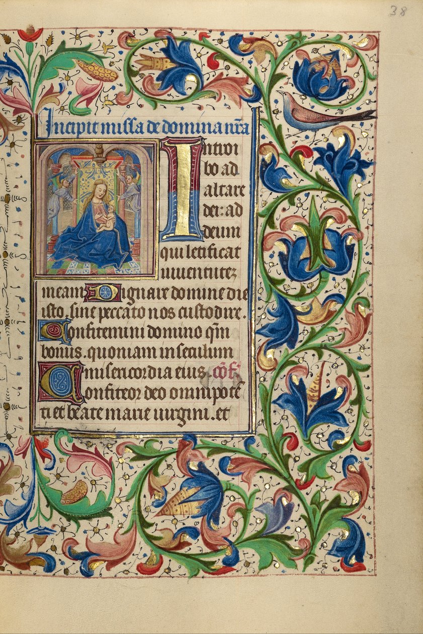 Jungfrun och barnet av Master of the Lee Hours