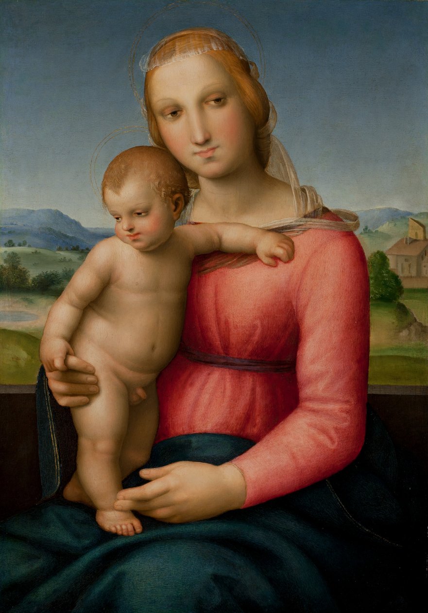 Jungfrun och barnet av Master of the Northbrook Madonna Master of the Northbrook Madonna