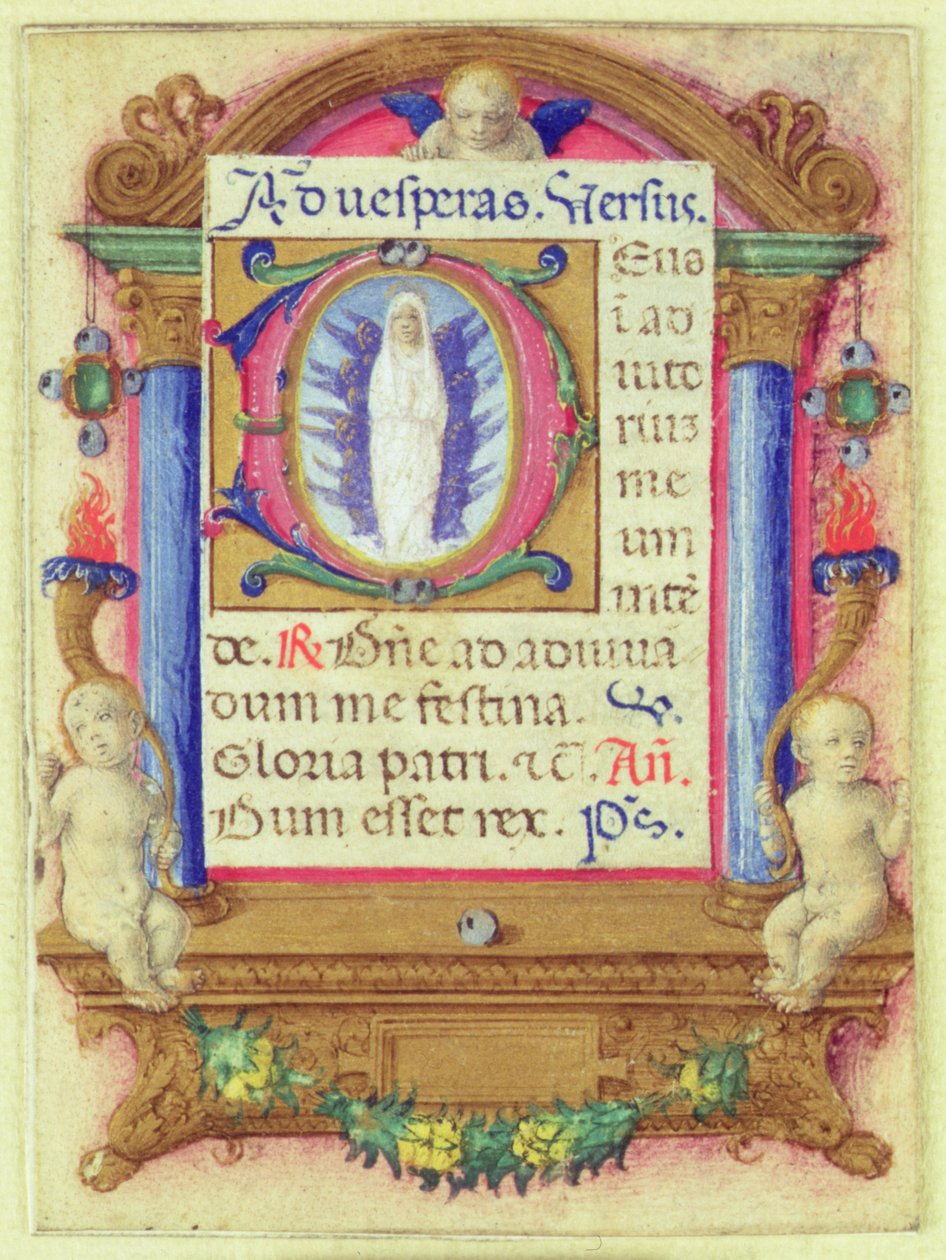 Virgin in Glory, c.1480 av Master of the della Rovere Missals Master of the della Rovere Missals