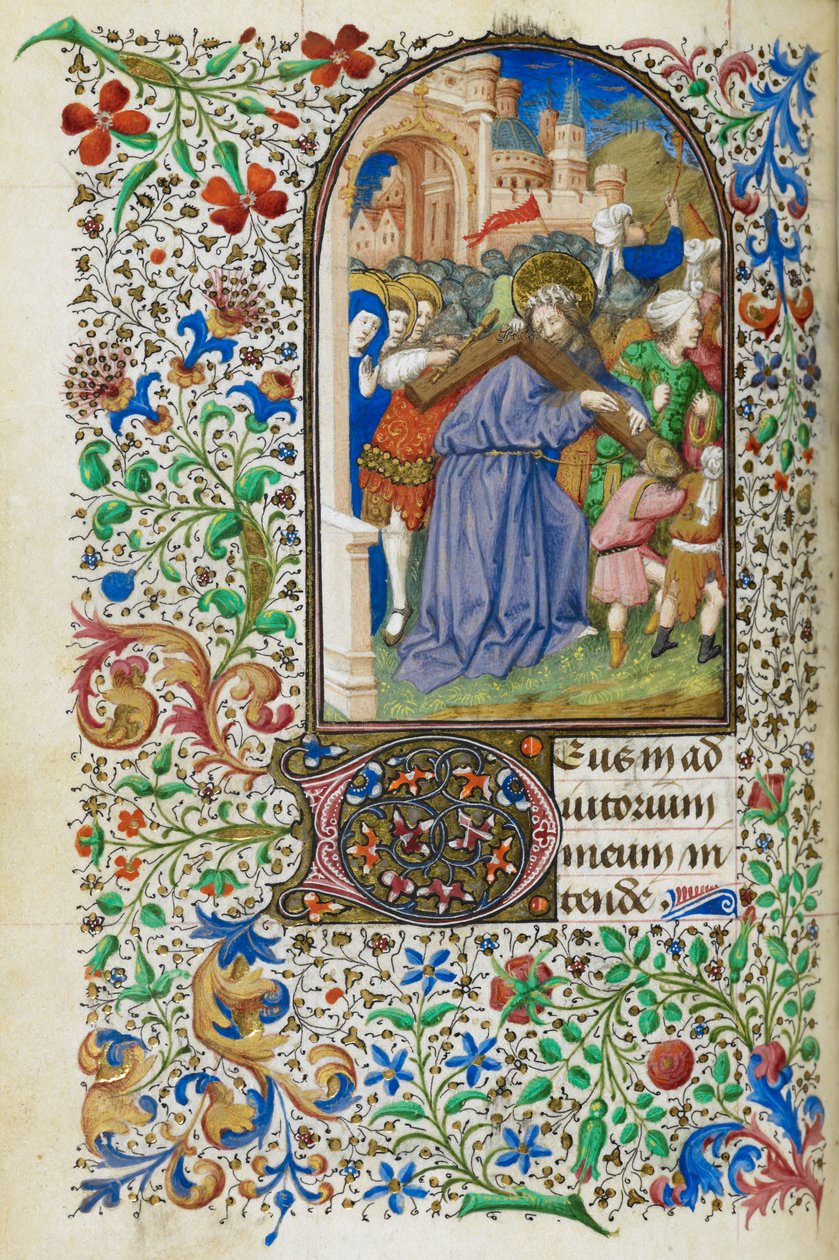 Timbok för Jean de Dunois, f.136v, ca 1436-50 (illuminerad handskrift) av Master Dunois