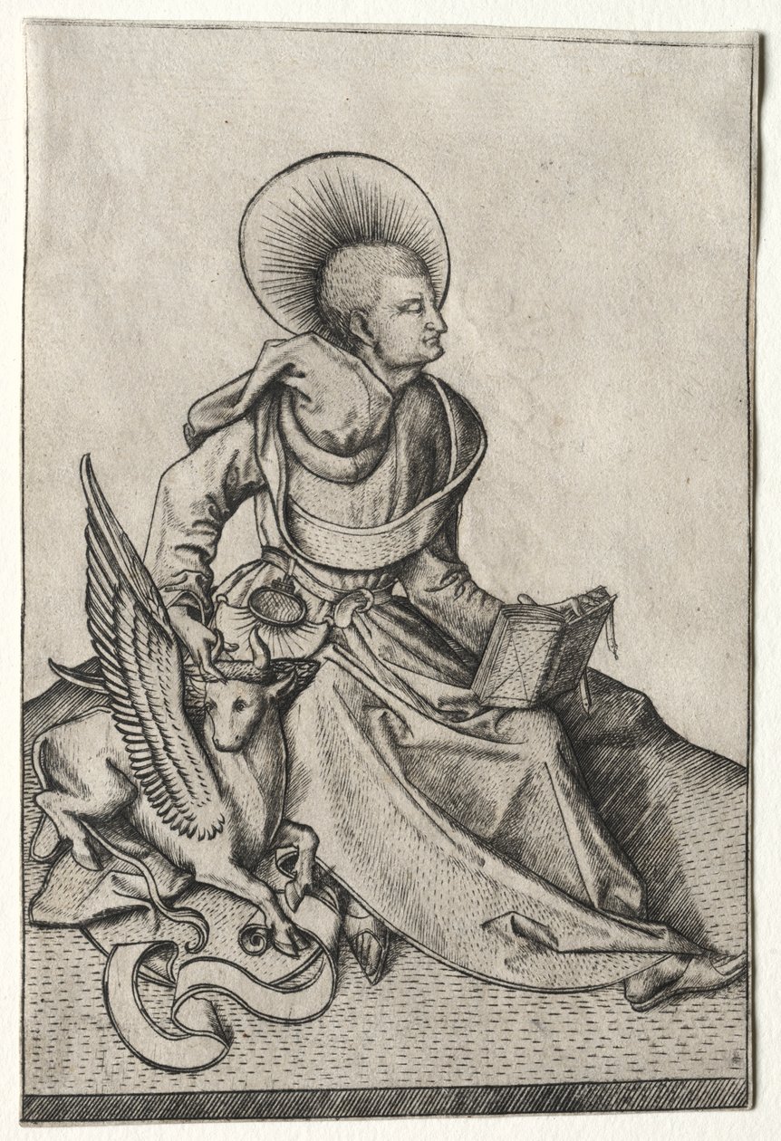 Evangelisterna: St. Lukas av Master ES