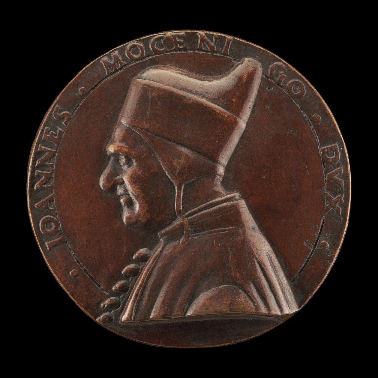 Giovanni Mocenigo, 1408-1485, doge av Venedig, sent 1400-tal eller tidigt 1500-tal. av Master G.T.