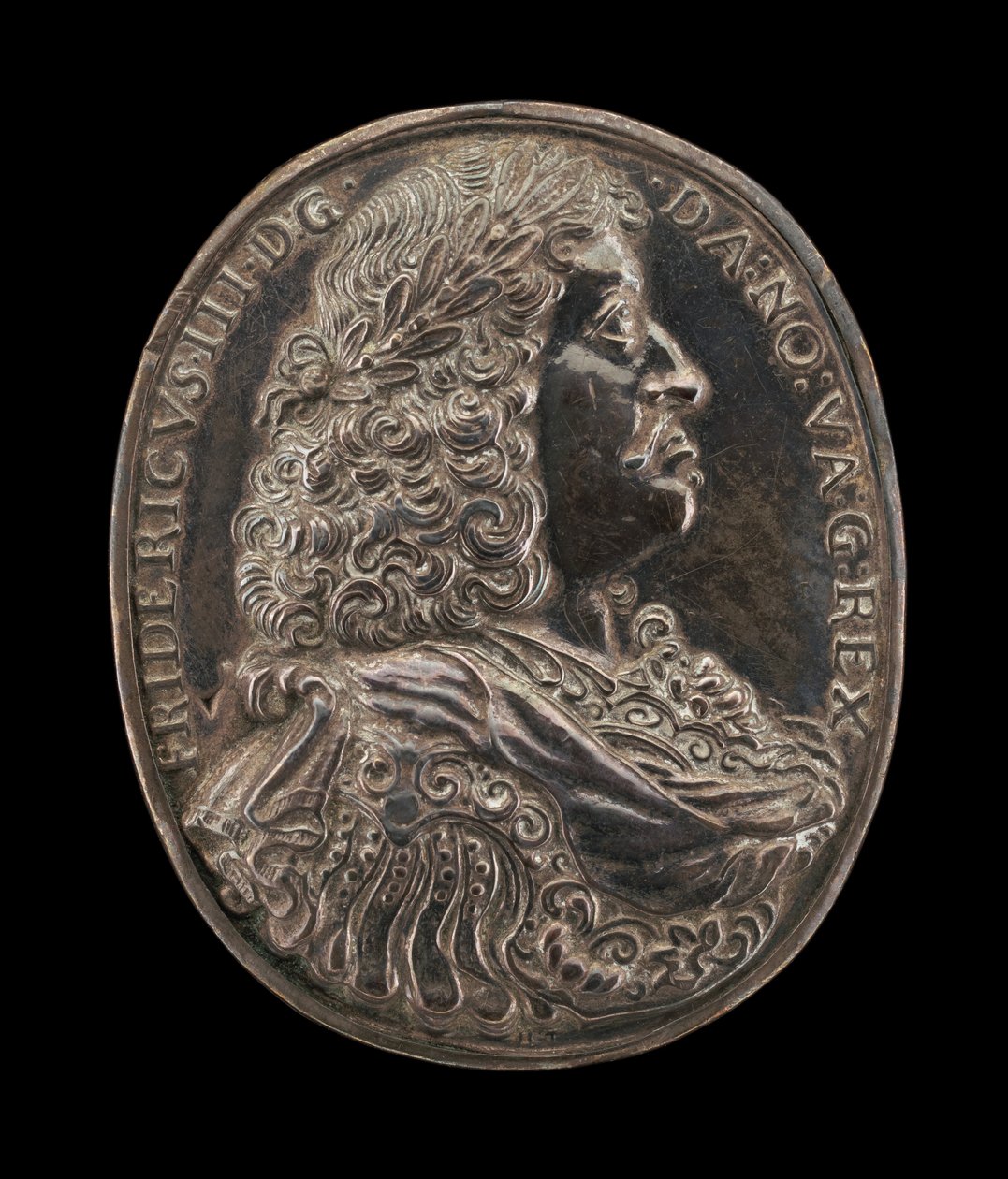 Fredrik III, 1609-1670, kung av Danmark och Norge 1648 [framsidan], ca. 1648. av Master H.L.T.