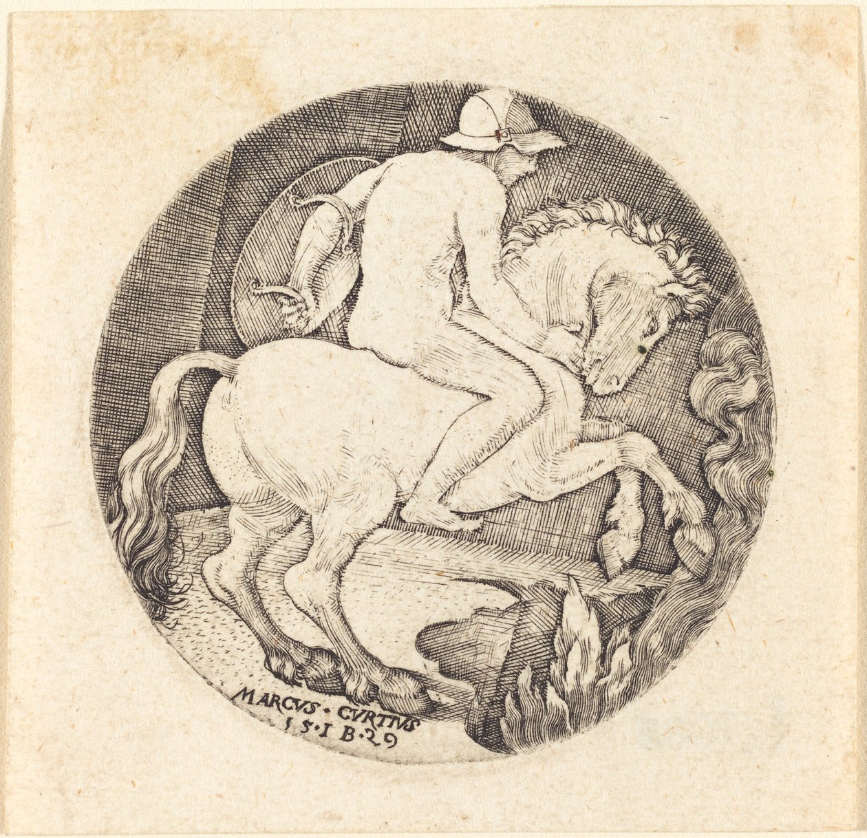 Marcus Curtius av Master IB
