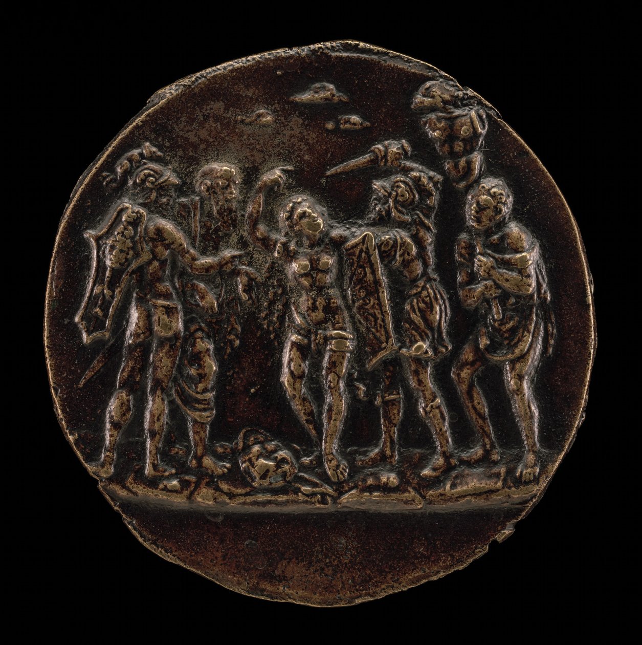 The Sacrifice of Iphigenia, andra hälften av 1400-talet. av Master IO.FF.