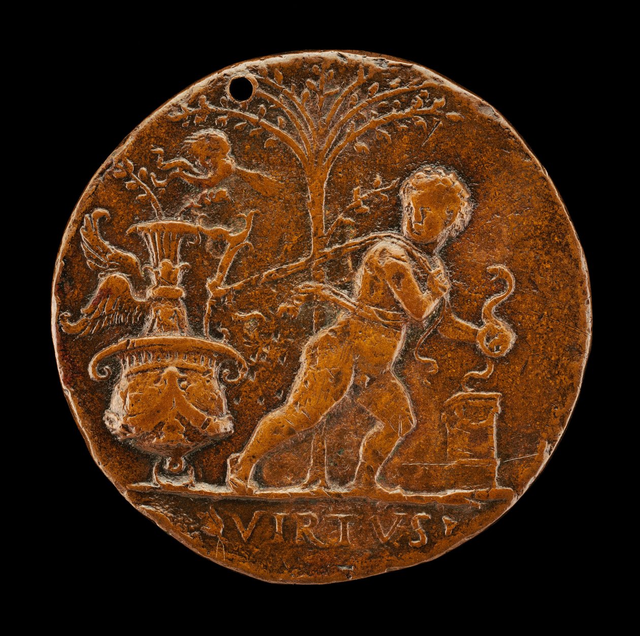Allegorisk scen [framsidan], 1500-talet. av Master I.S.A.