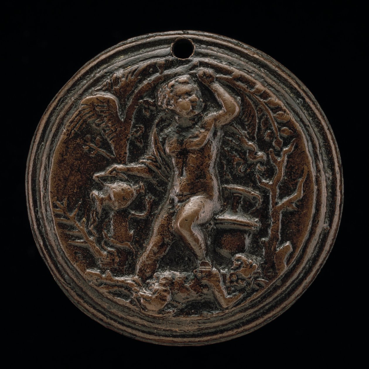 En allegorisk scen, 1500-talet. av Master I.S.A.