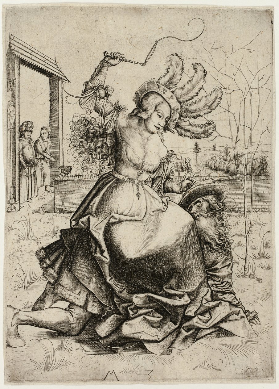 Aristoteles och Phyllis av Master MZ