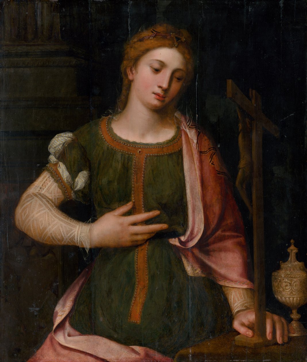Den ångerfulla Maria Magdalena, 1540. av Master of Antwerp