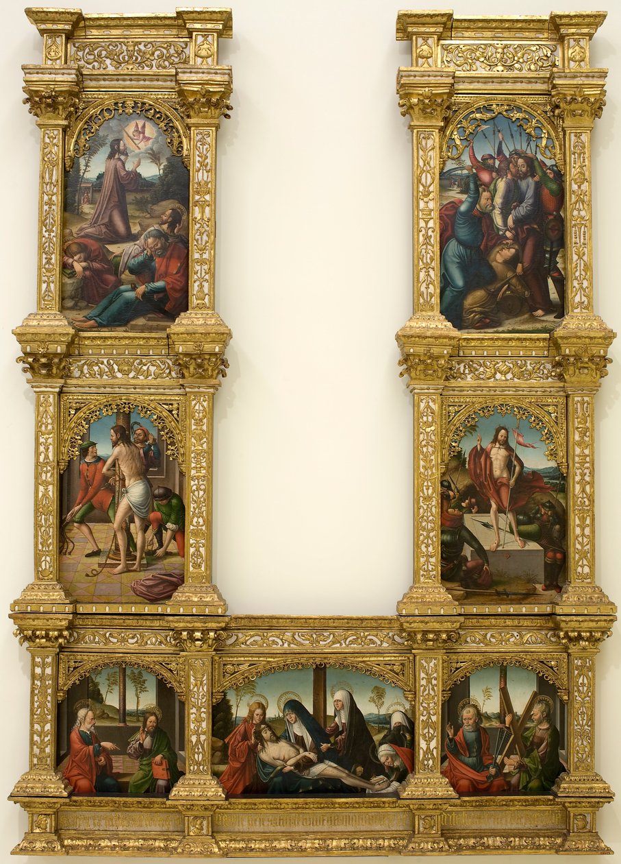 Altarpiece of the Passion of Christ av Master of Astorga