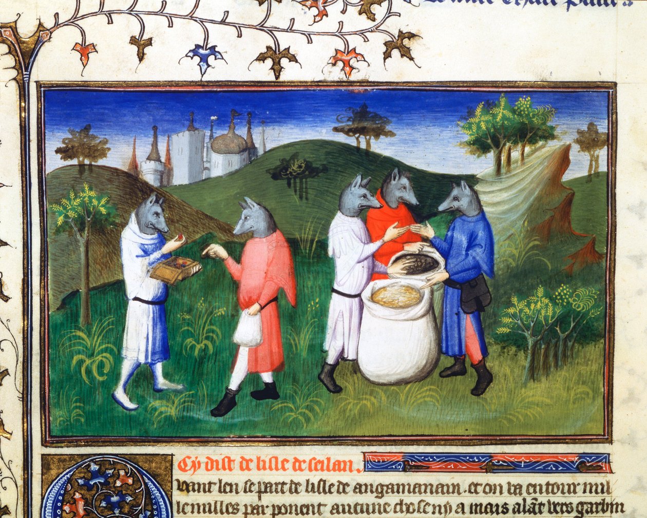 Hundhuvuden, sent 1200-tal, tidigt 1400-tal av Master of Boucicaut