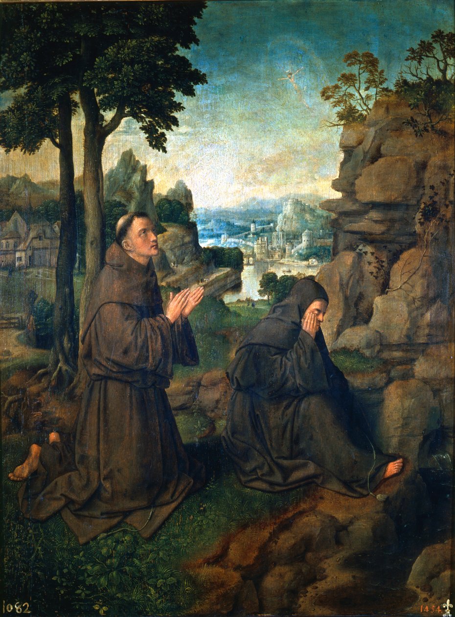 "Francis av Assisi" av Master of Hoogstraaten