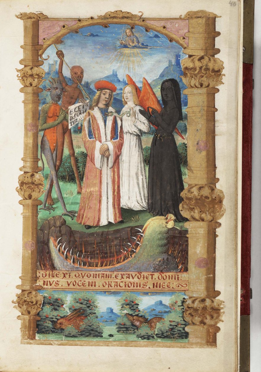 Allegory of Death Time Book of Hours, ca. 1510 av Master of Jacques de Besançon