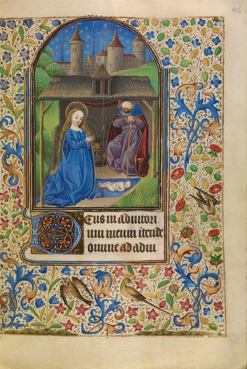 Födelsekyrkan av Master of Jacques of Luxembourg