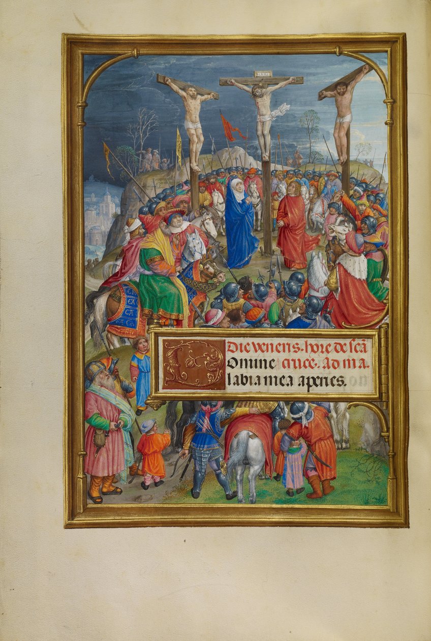 Korsfästelsen av Master of James IV of Scotland