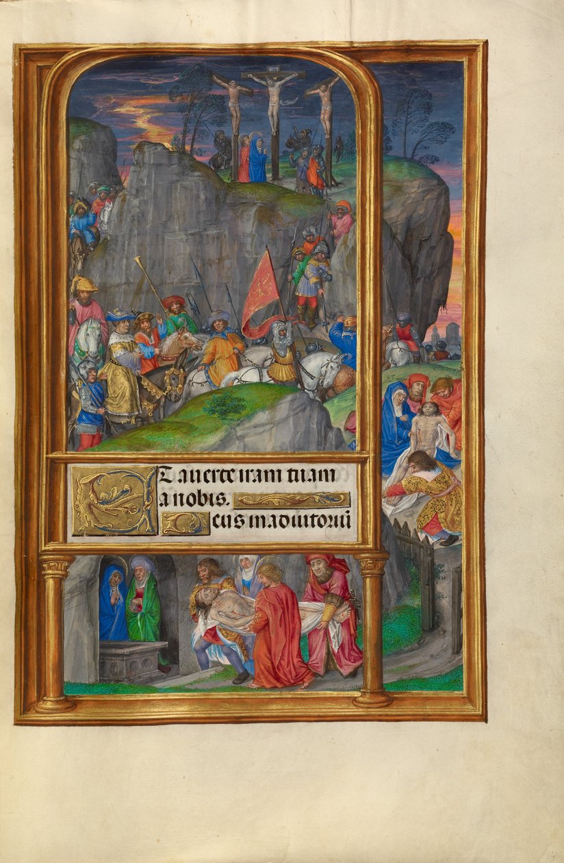 Korsfästelsen av Master of James IV of Scotland
