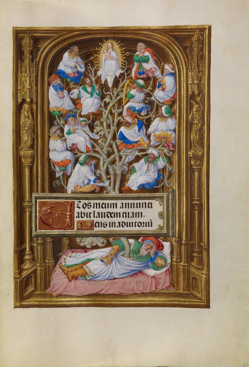Jesses träd av Master of James IV of Scotland