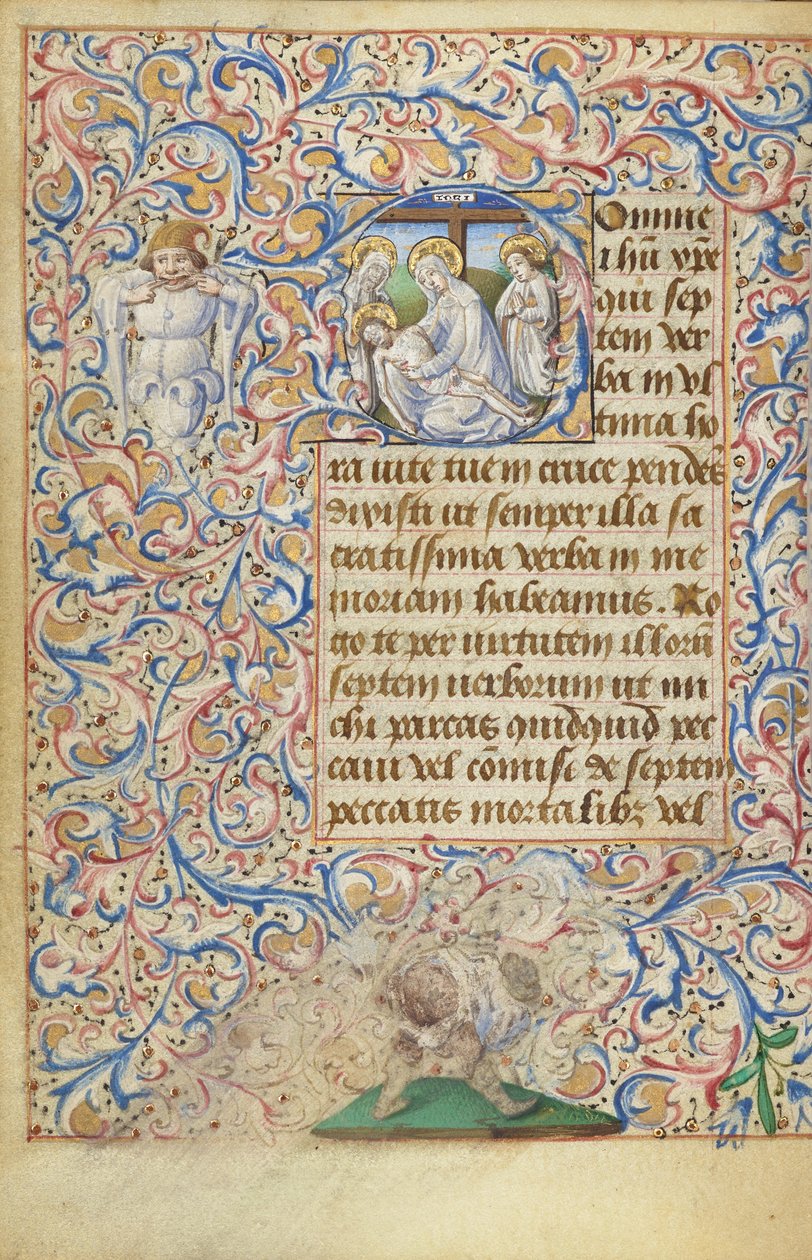 Initial D: Klagovisan av Master of Jean Rolin II (Hand B)