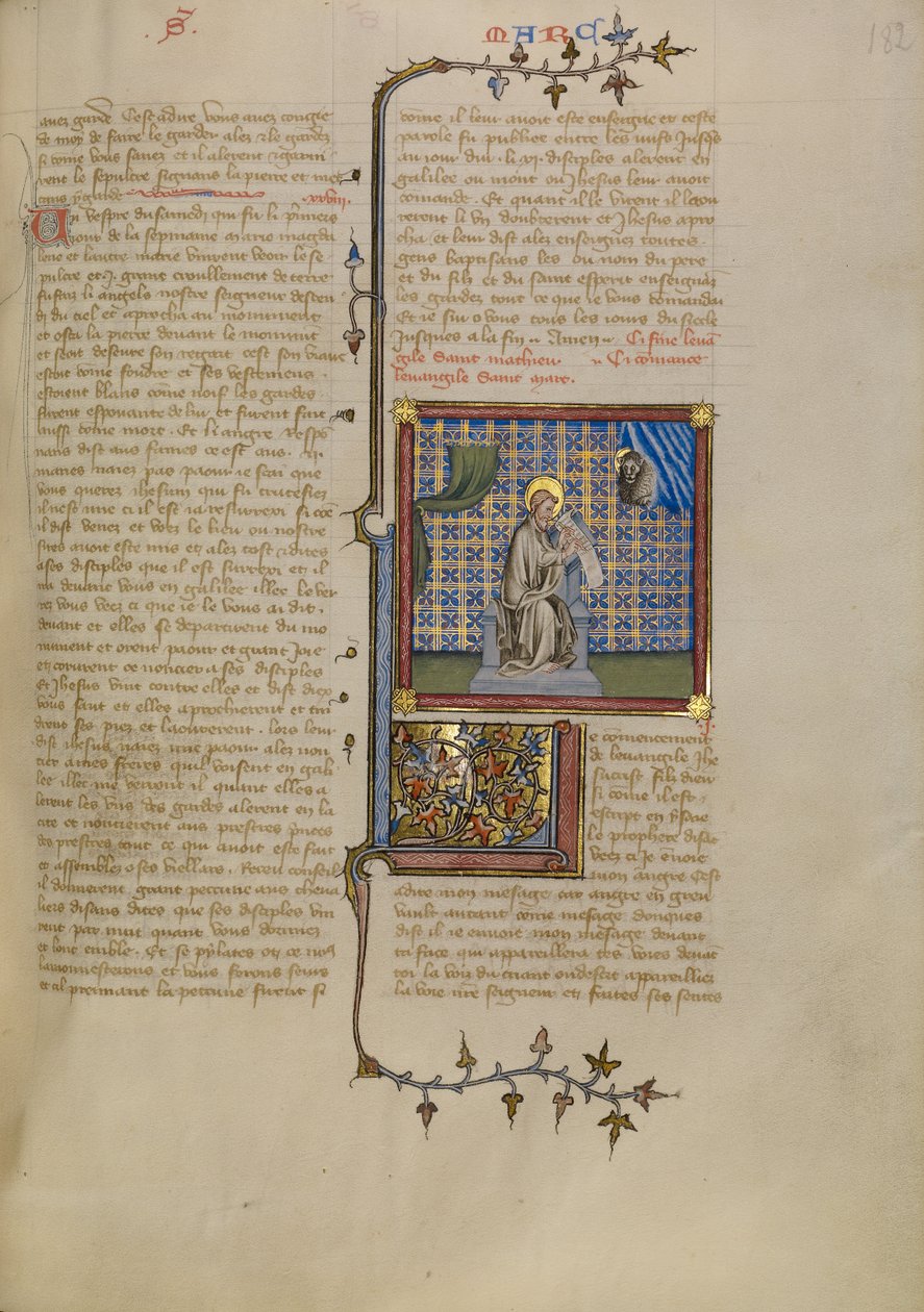 Sankt Markus av Master of Jean de Mandeville