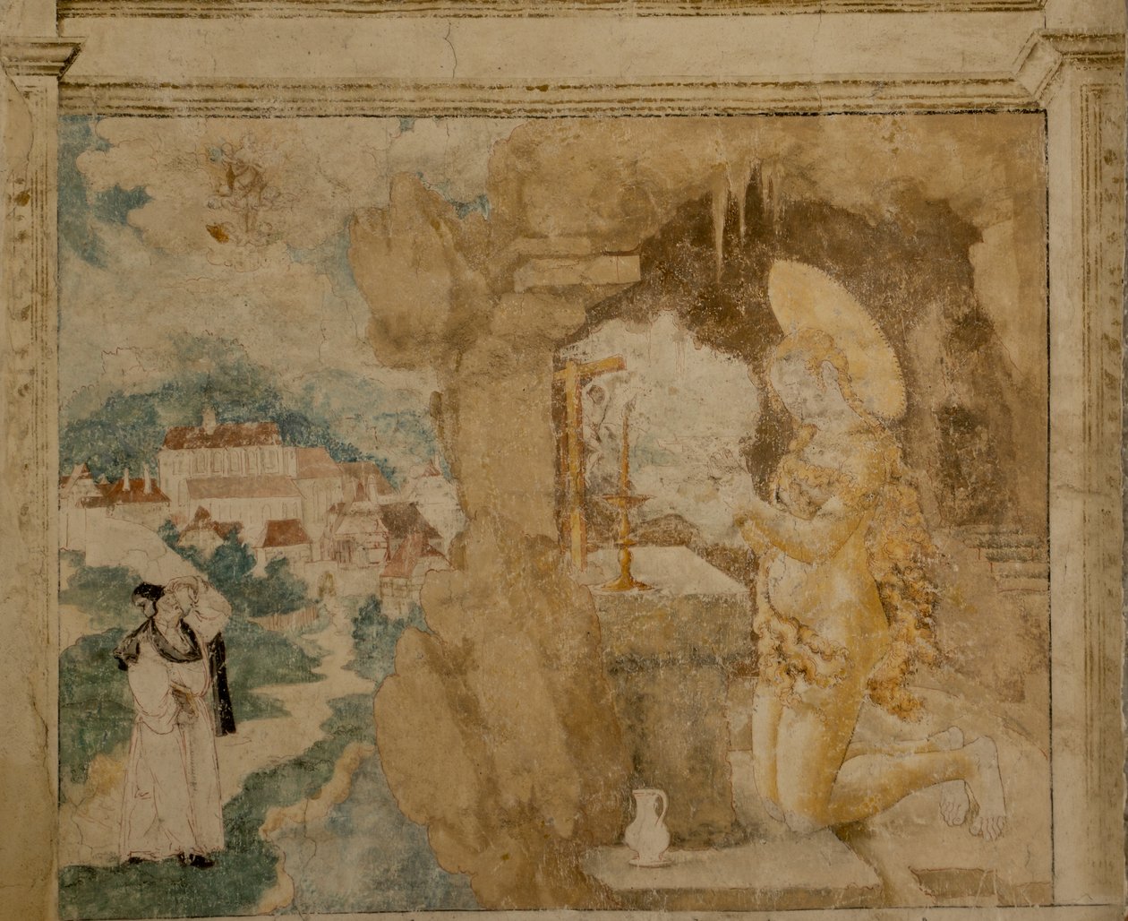Fil-Frescos av mästaren i Messkirch (Heiligkreuztal)-WUS07805 av Master of Messkirch