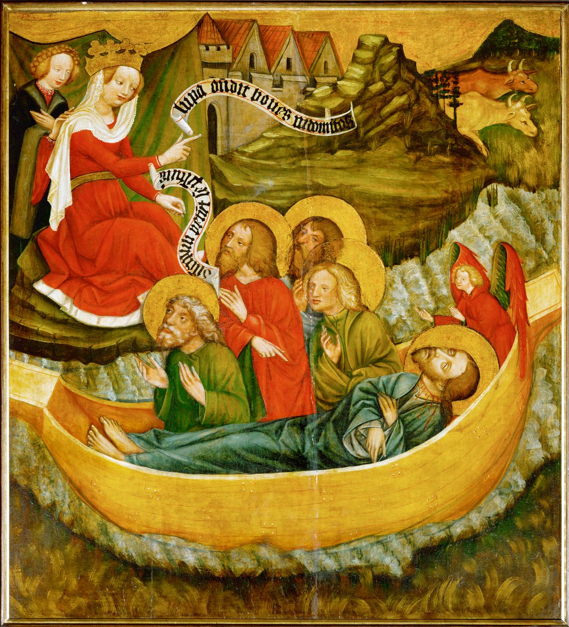 Kvarlevorna av Sankt Jakob den äldre fraktas till Spanien av Master of Raigern