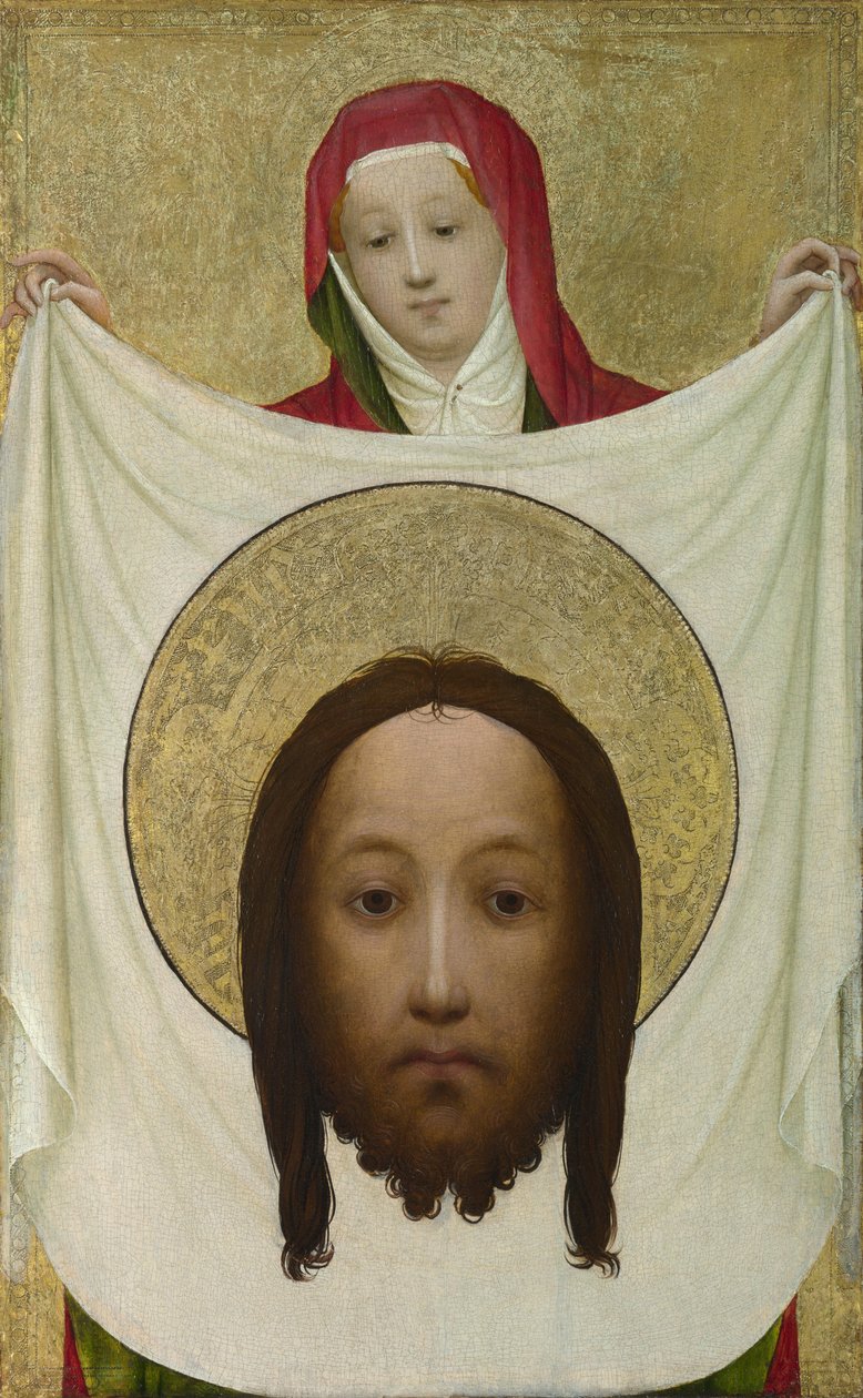 Saint Veronica med Sudarium, c.1420 av Master of Saint Veronica