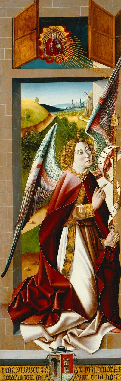 Magdalens antagande; och tillkännagivandet av Master of Santa Maria de la