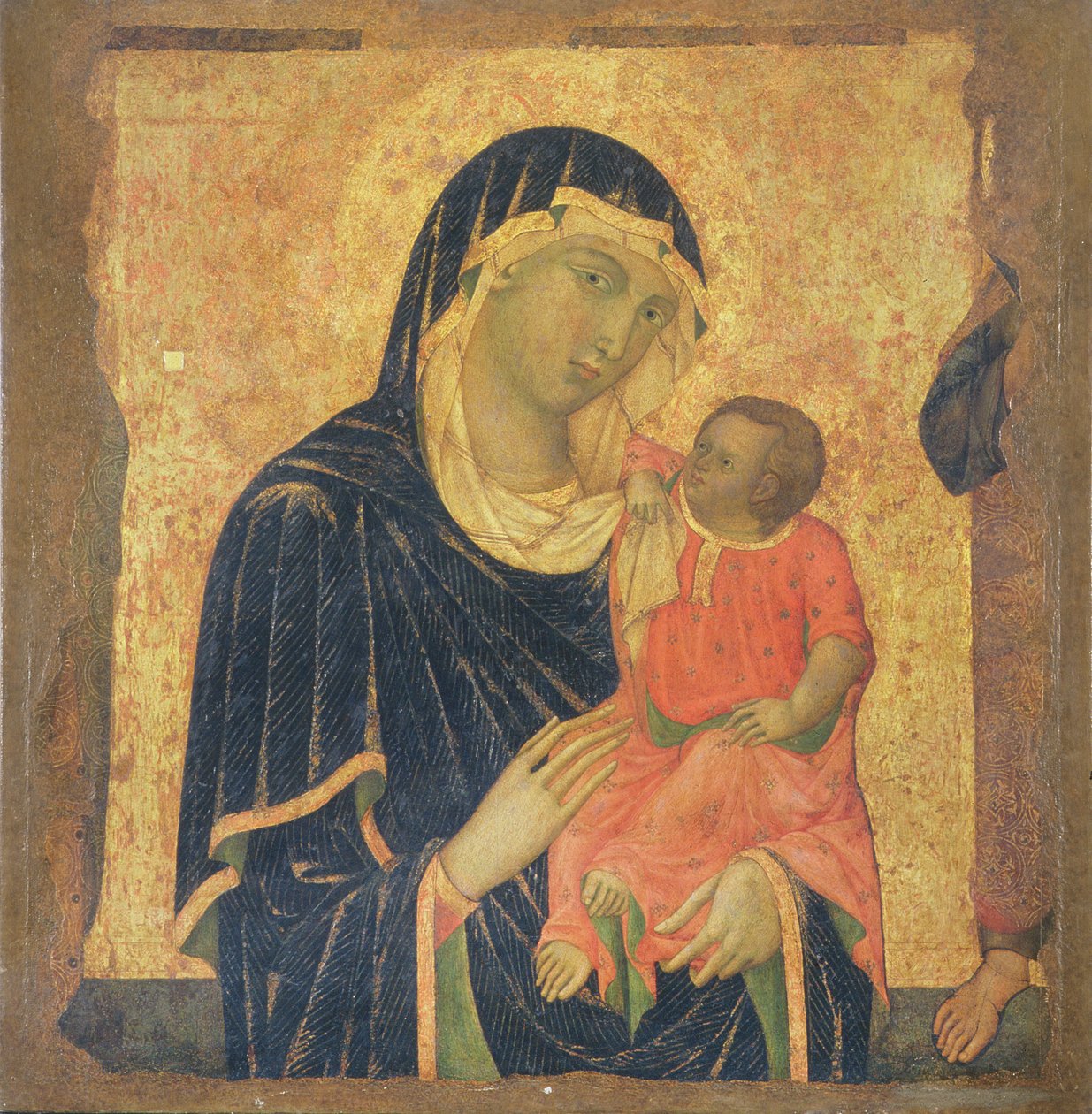Madonna och barn av Master of Santa Maria di Castello