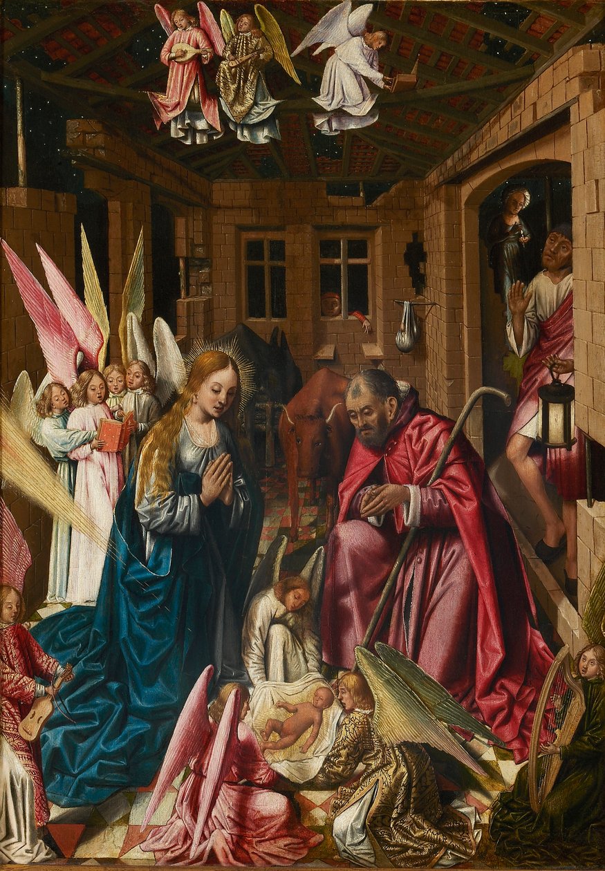 Kristi födelse, 1515-1530. av Master of West Flanders