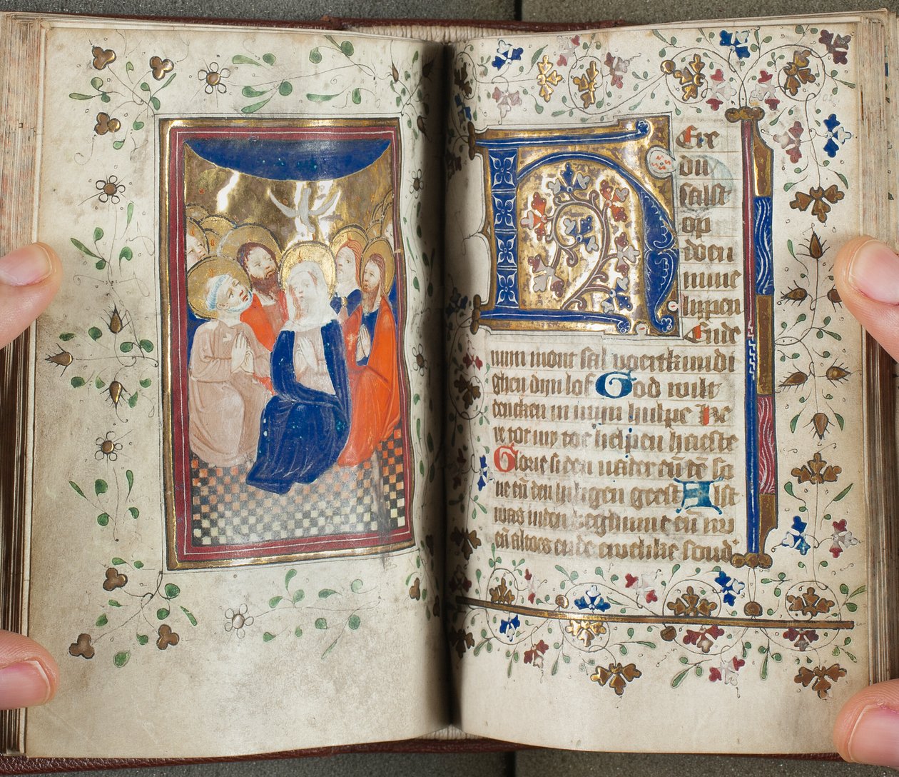 Timmarnas bok av Master of Zweder van Culemborg