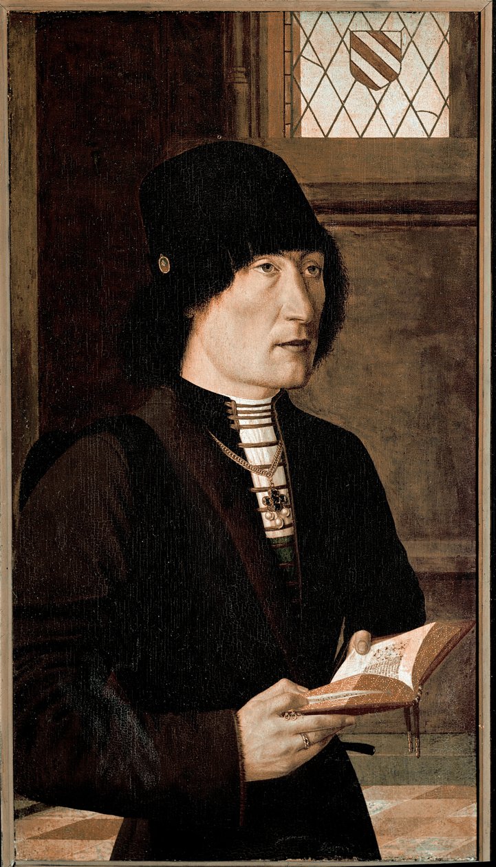 Porträtt av Pierantonio Baroncelli (olja på trä, cirka 1489) av Master of the Baroncelli Portraits