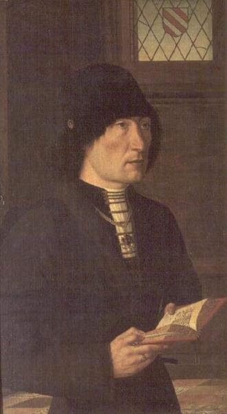 Porträtt av Pierantonio Baroncelli, ca 1489 (olja på panel) av Master of the Baroncelli Portraits