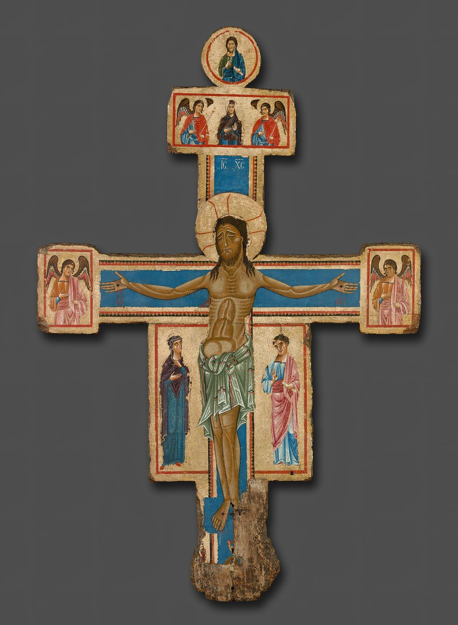 Krucifix, 123040. av Master of the Bigallo Crucifix