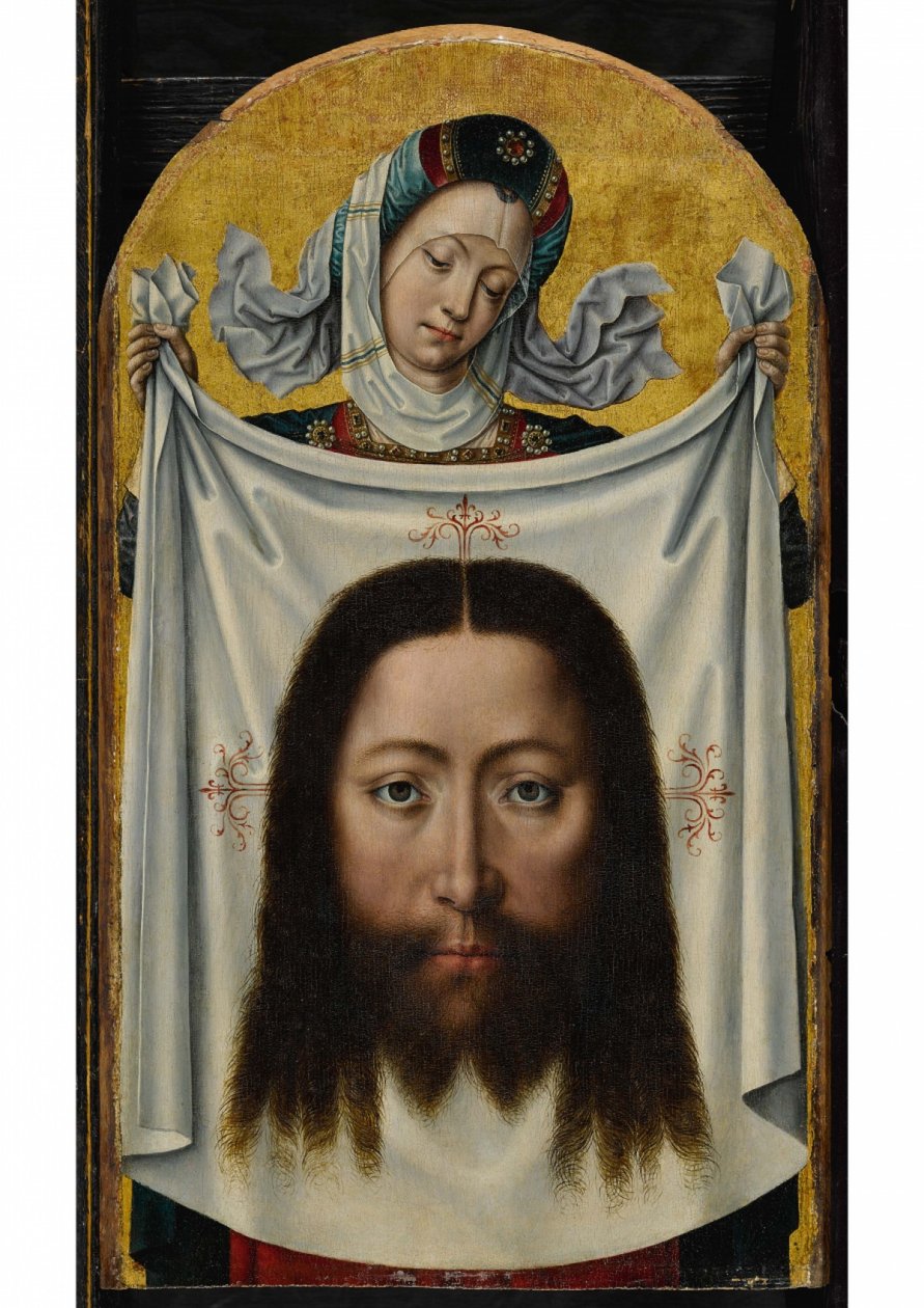 Sankta Veronica med Sudarium av Master of the Bruges Legend of St. Ursula