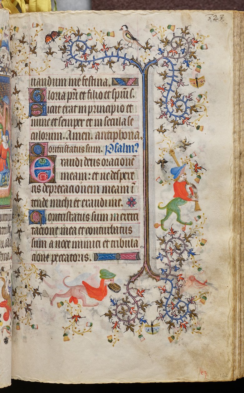 Timmar av Karl den ädle, kung av Navarra (1361-1425): fol. 162r, Text av Master of the Brussels Initials and Associates