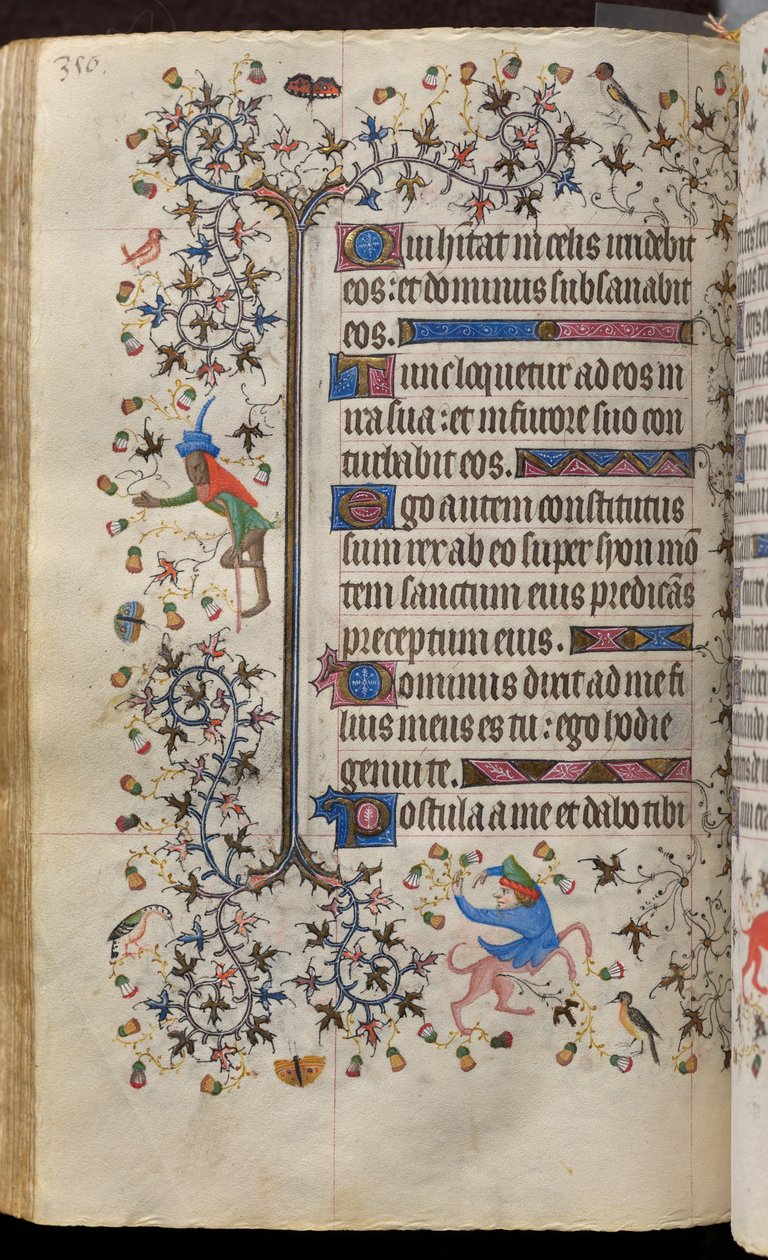 Timmar av Karl den ädle, kung av Navarra (1361-1425): fol. 170v, Text av Master of the Brussels Initials and Associates