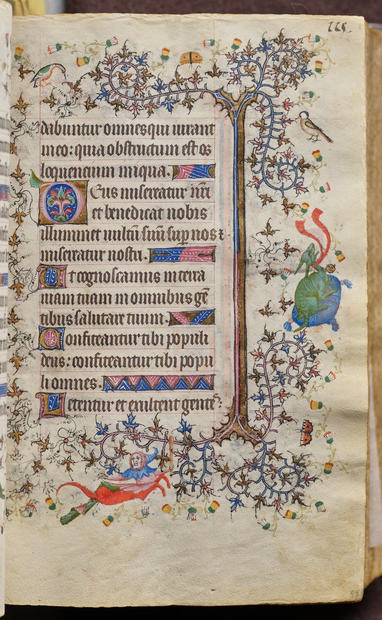 Timmar av Karl den ädle, kung av Navarra (1361-1425): fol. 58r, Text av Master of the Brussels Initials and Associates
