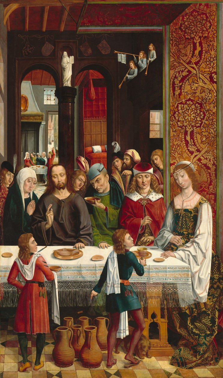 Bröllopet i Kana av Master of the Catholic Kings