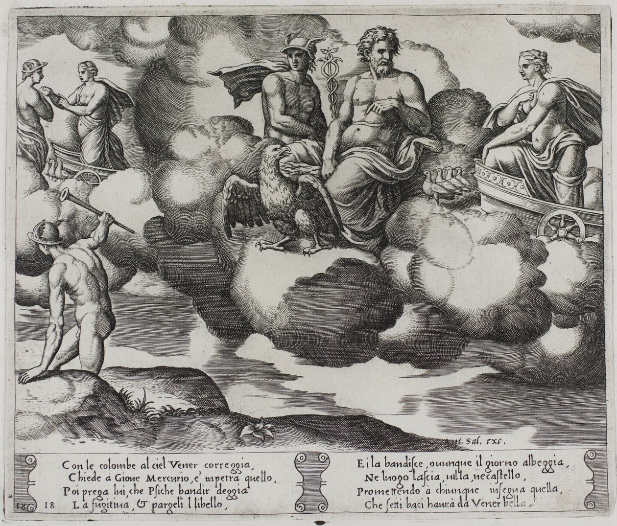 Venus klagar till Jupiter av Master of the Die