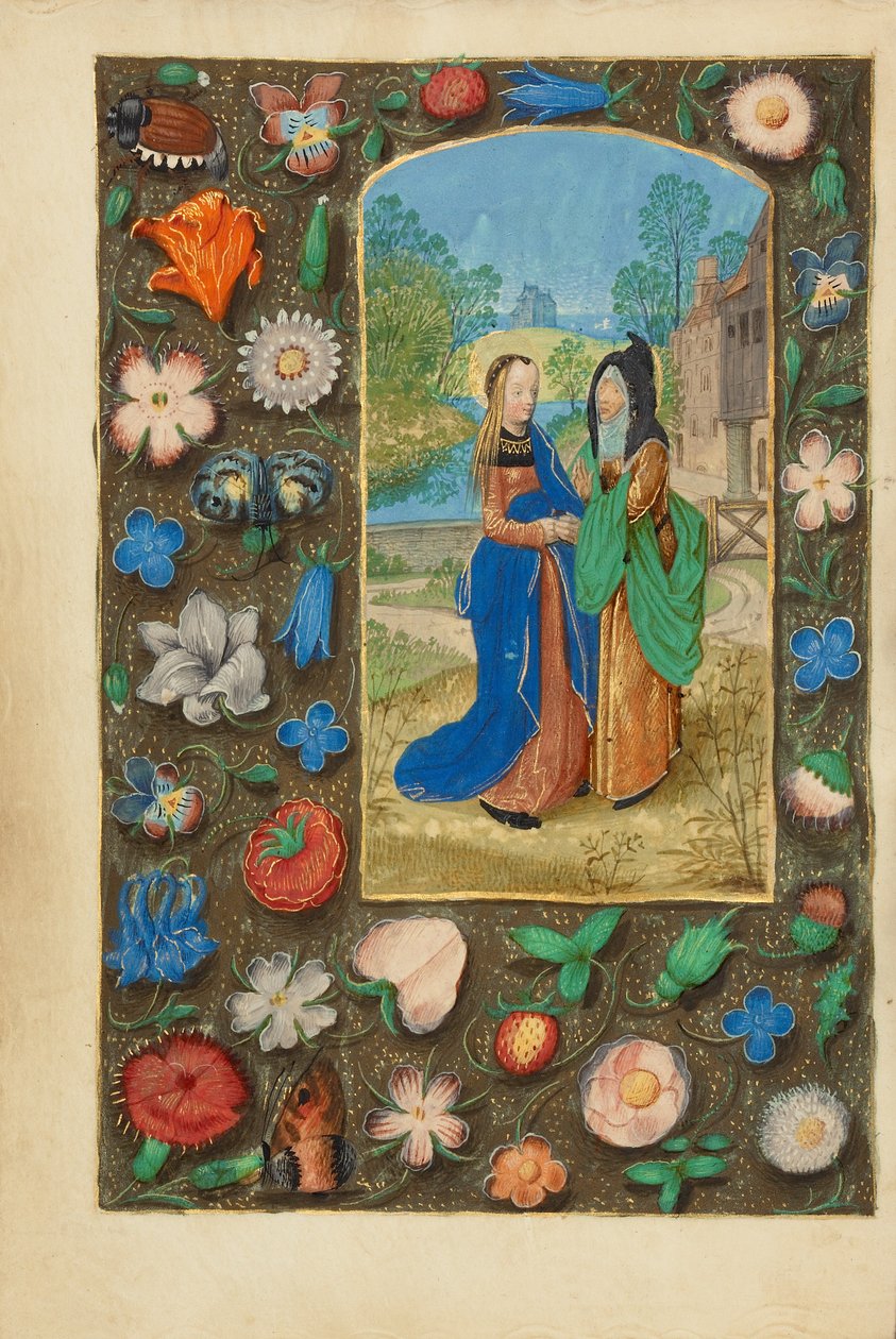 Besöket av Master of the Dresden Prayer Book