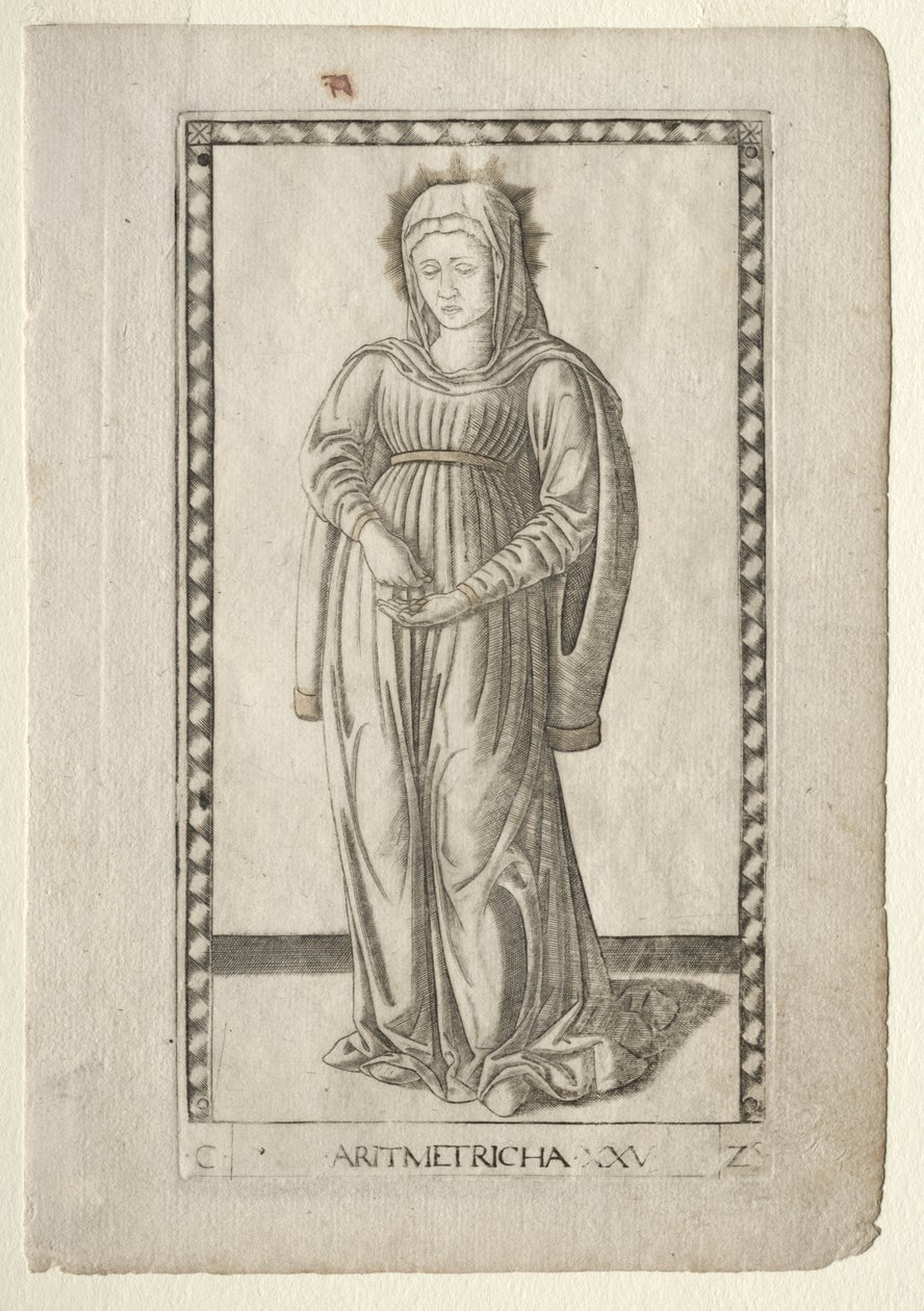 Aritmetik (från Tarocchi, serie C: Liberal Arts, #25) av Master of the E Series Tarocchi