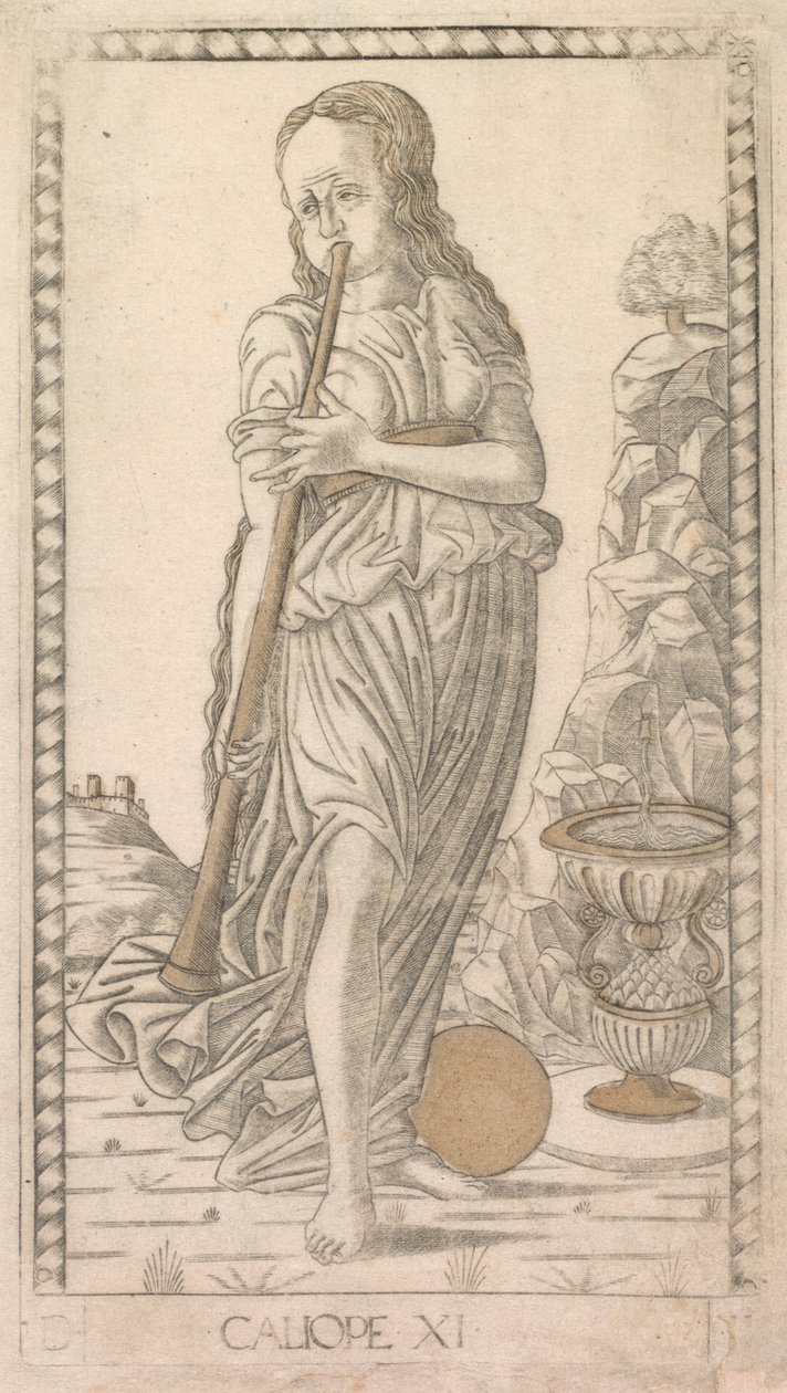 Calliope (från Tarocchi-serien D: Apollo and the Muses, #11) av Master of the E Series Tarocchi