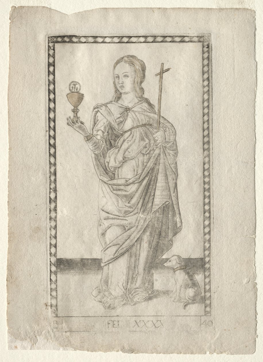 Faith (från Tarocchi, serie B: Cosmic Principles and Virtues, #40) av Master of the E Series Tarocchi