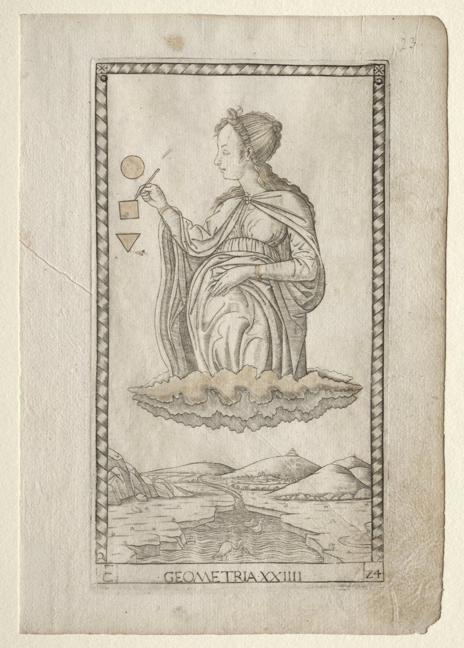 Geometri (från Tarocchi, serie C: Liberal Arts, #24) av Master of the E Series Tarocchi