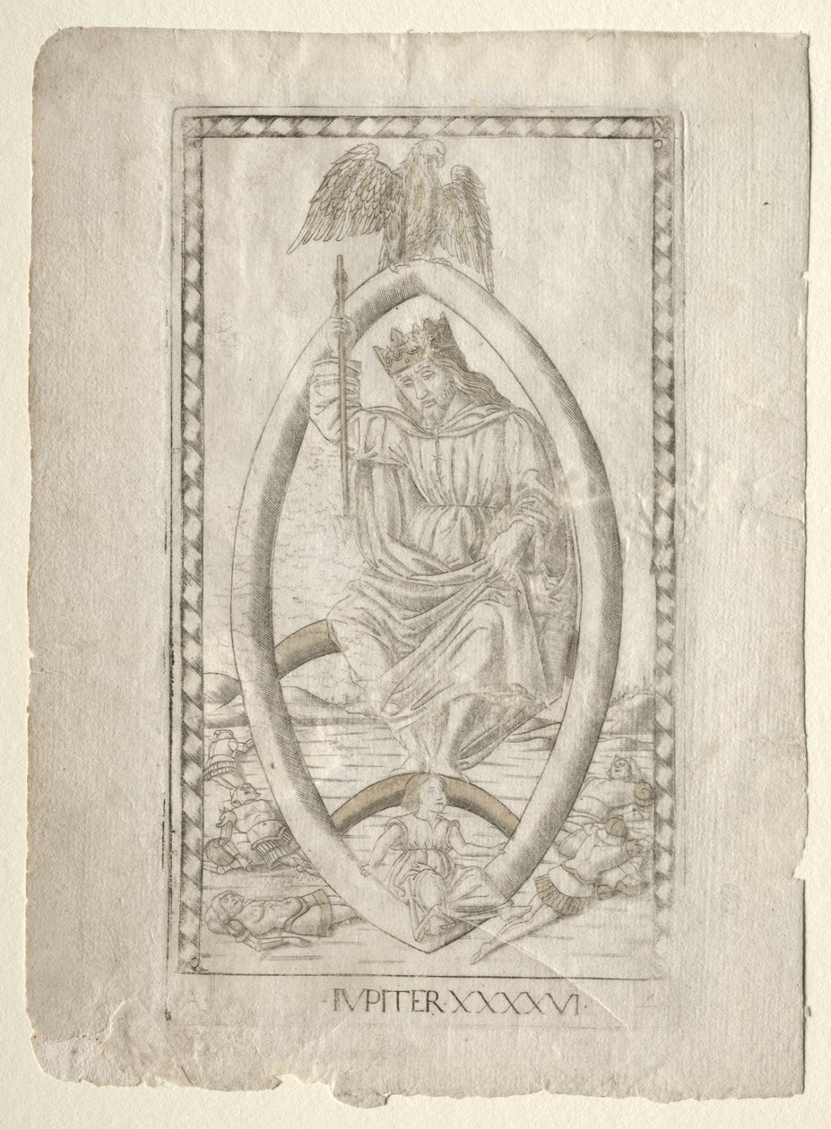 Jupiter (från Tarocchi, serie A: Firmaments of the Universe, #46) av Master of the E Series Tarocchi